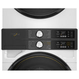 Whirlpool YWEF5727TW Laundry Center, White colour Washer: 5.2 cu. ft. Capacity, 28 inch Width, 12 Wash Cycles, Steam Clean, ENERGY STAR Certified, 1,160 RPM Spin Speed, Wifi Enabled Dryer: 7.4 cu. ft. Capacity, Electric