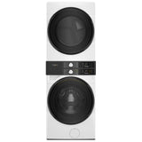 Whirlpool YWEF5727TW Laundry Center, White colour Washer: 5.2 cu. ft. Capacity, 28 inch Width, 12 Wash Cycles, Steam Clean, ENERGY STAR Certified, 1,160 RPM Spin Speed, Wifi Enabled Dryer: 7.4 cu. ft. Capacity, Electric