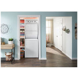 Whirlpool YWET4027HW Laundry Center, Contains Agitator, White colour
Washer: 3.5 cu. ft. Capacity, 27 inch Width, 8 Wash Cycles, 640 RPM Spin Speed
Dryer: 5.9 cu. ft. Capacity, Electric