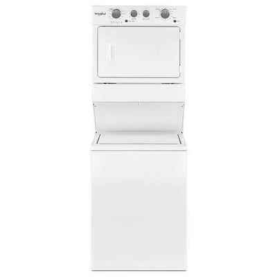 Whirlpool YWET4027HW 27 1/4 inch Width Washer & Dryer Set