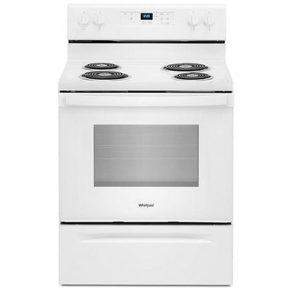 Whirlpool YWFC150M0JW Electric Range | 30" Electric Ranges | Free-Standing Electric Range