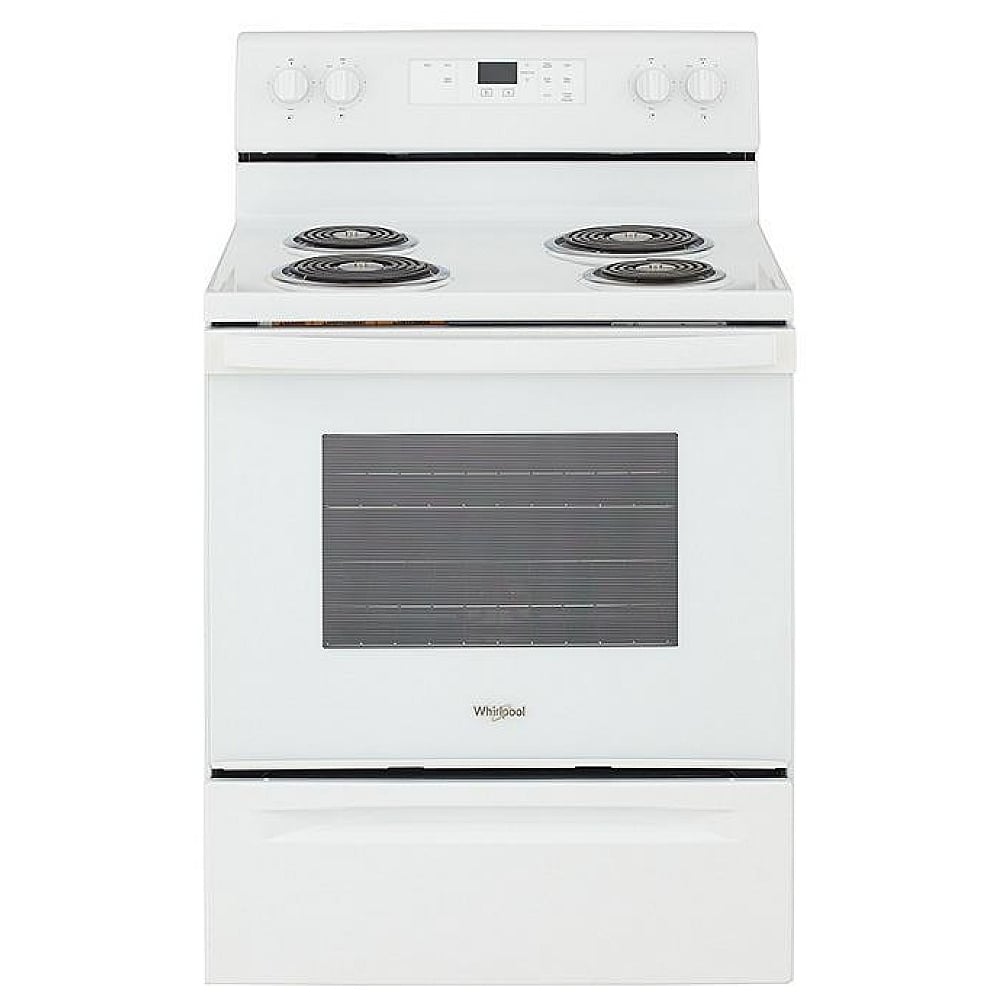 Whirlpool YWFC150M0JW Electric Range | 30" Electric Ranges | Free-Standing Electric Range