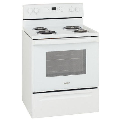 Whirlpool YWFC150M0JW Electric Range | 30" Electric Ranges | Free-Standing Electric Range