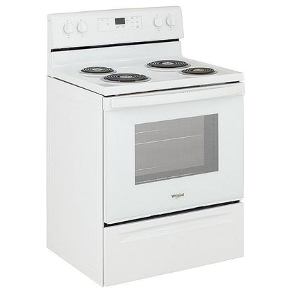 Whirlpool YWFC150M0JW Electric Range | 30" Electric Ranges | Free-Standing Electric Range