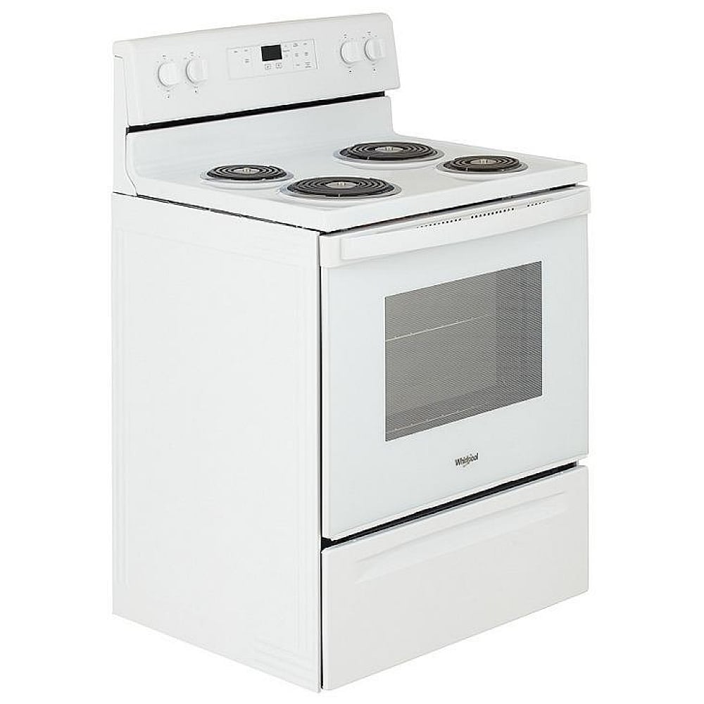 Whirlpool YWFC150M0JW Electric Range | 30" Electric Ranges | Free-Standing Electric Range