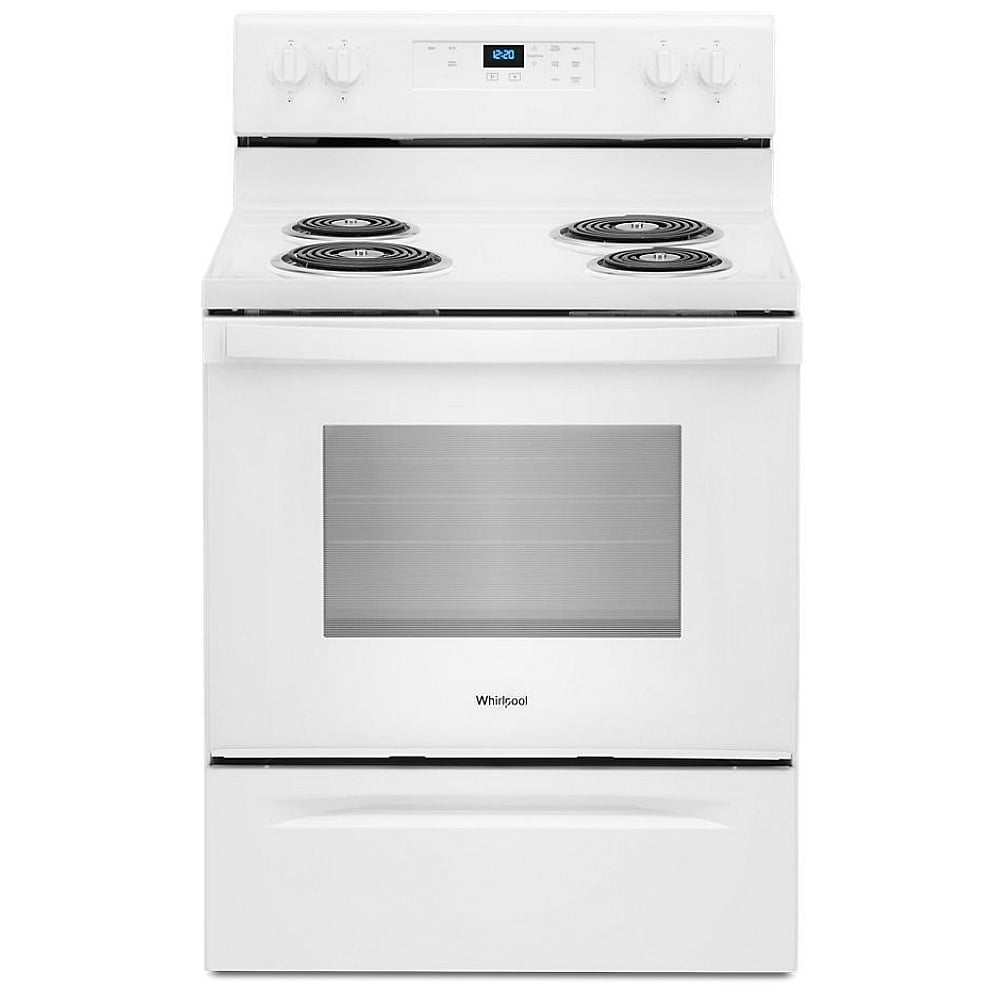 Whirlpool YWFC150M0JW Electric Range | 30" Electric Ranges | Free-Standing Electric Range