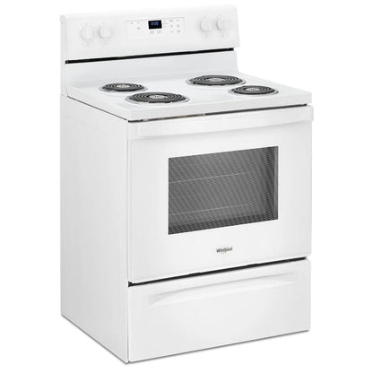 Whirlpool YWFC150M0JW Electric Range | 30" Electric Ranges | Free-Standing Electric Range