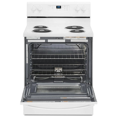 Whirlpool YWFC150M0JW Electric Range | 30" Electric Ranges | Free-Standing Electric Range