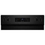 Whirlpool YWFES3530RB Electric Range, 5.3 cu. ft. Capacity, 30 inch Exterior Width, 4 Burners, Storage Drawer, Self Clean, 3,000 W Highest Element, Black colour