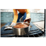 Whirlpool YWFES3530RS Electric Range, 5.3 cu. ft. Capacity, 30 inch Exterior Width, 4 Burners, Storage Drawer, Self Clean, 3,000 W Highest Element, Stainless Steel colour