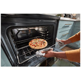 Whirlpool YWFES3530RW Electric Range, 5.3 cu. ft. Capacity, 30 inch Exterior Width, 4 Burners, Storage Drawer, Self Clean, 3,000 W Highest Element, White colour