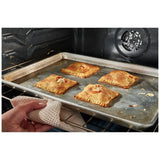 Whirlpool YWFES4530SB Electric Range, 5.3 cu. ft. Capacity, 30 inch Exterior Width, Convection, 5 Burners, Storage Drawer, Air Fry, Steam Clean, 3,000 W Highest Element, Black colour