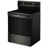 Whirlpool YWFES5030RV Electric Range, 5.3 cu. ft. Capacity, 30 inch Exterior Width, Convection, 5 Burners, Storage Drawer, Yes, Self Clean, 3,000 W Highest Element, Black Stainless Steel colour