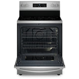 Whirlpool YWFES5030RZ Electric Range, 5.3 cu. ft. Capacity, 30 inch Exterior Width, Convection, 5 Burners, Storage Drawer, Yes, Self Clean, 3,000 W Highest Element, Stainless Steel colour