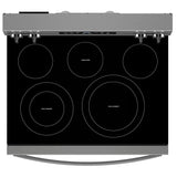Whirlpool YWFES5030RZ Electric Range, 5.3 cu. ft. Capacity, 30 inch Exterior Width, Convection, 5 Burners, Storage Drawer, Yes, Self Clean, 3,000 W Highest Element, Stainless Steel colour