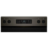 Whirlpool YWFES5730SV Electric Range, 5.3 cu. ft. Capacity, 30 inch Exterior Width, Convection, 5 Burners, Storage Drawer, Air Fry, Self Clean, 3,000 W Highest Element, Black Stainless colour