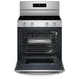 Whirlpool YWFES7030SZ Electric Range, 5.3 cu. ft. Capacity, 30 inch Exterior Width, True Convection, 5 Burners, Storage Drawer, Air Fry, Self Clean, 3,000 W Highest Element, FingerPrint Resistant Stainless Steel colour