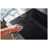 Whirlpool YWFES7030SZ Electric Range, 5.3 cu. ft. Capacity, 30 inch Exterior Width, True Convection, 5 Burners, Storage Drawer, Air Fry, Self Clean, 3,000 W Highest Element, FingerPrint Resistant Stainless Steel colour