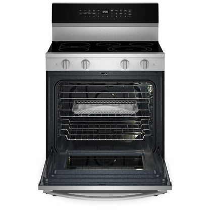 Whirlpool YWFES7030SZ Electric Range, 5.3 cu. ft. Capacity, 30 inch Exterior Width, True Convection, 5 Burners