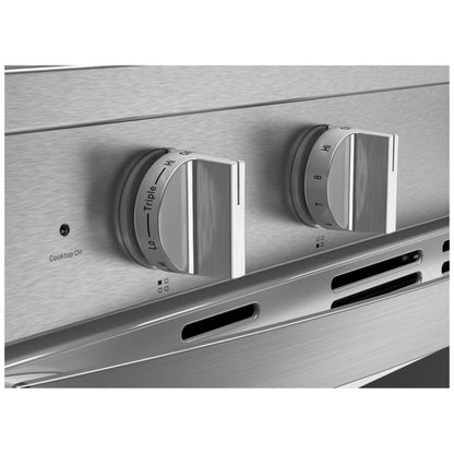 Whirlpool YWFES7030SZ Electric Range, 5.3 cu. ft. Capacity, 30 inch Exterior Width, True Convection, 5 Burners