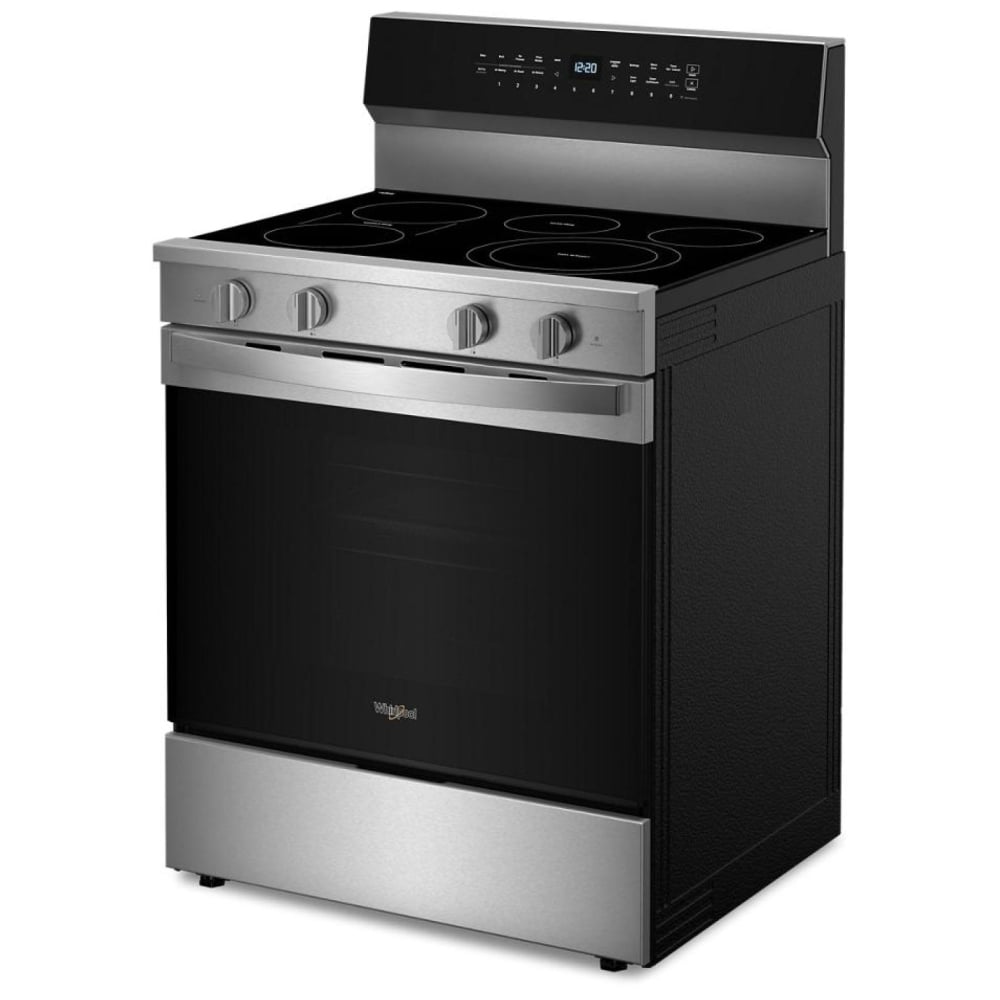 Whirlpool YWFES7030SZ Electric Range, 5.3 cu. ft. Capacity, 30 inch Exterior Width, True Convection, 5 Burners