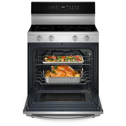 Whirlpool YWFES7030SZ Electric Range, 5.3 cu. ft. Capacity, 30 inch Exterior Width, True Convection, 5 Burners