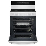 Whirlpool YWFES7530RW Electric Range, 5.3 cu. ft. Capacity, 30 inch Exterior Width, True Convection, 5 Burners, Storage Drawer, Yes, Self Clean, 3,000 W Highest Element, White colour