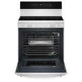 Whirlpool YWFES7530RW Electric Range, 5.3 cu. ft. Capacity, 30 inch Exterior Width, True Convection, 5 Burners, Storage Drawer, Yes, Self Clean, 3,000 W Highest Element, White colour