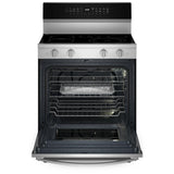 Whirlpool YWFES7530RZ Electric Range, 5.3 cu. ft. Capacity, 30 inch Exterior Width, True Convection, 5 Burners, Storage Drawer, Yes, Self Clean, 3,000 W Highest Element, Stainless Steel colour