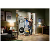 Whirlpool YWFH5424SW Laundry Center, White colour
Washer: 3.2 cu. ft. Capacity, 24 inch Width, 16 Wash Cycles, Steam Clean, ENERGY STAR Certified, 1,320 RPM Spin Speed
Dryer: 4.3 cu. ft. Capacity, Electric