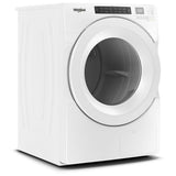 Whirlpool YWHD560CHW Electric Dryer, 7.4 cu. ft. Dryer Capacity, 36 Dry Cycles, 4 Temperature Settings, Ventless - Heat Pump, Stackable, White colour