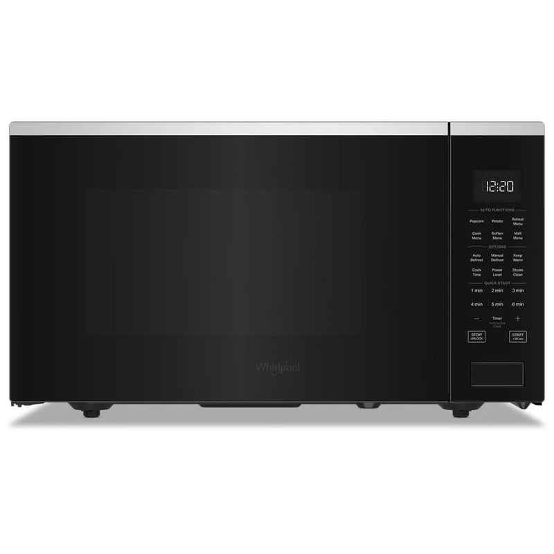 Whirlpool YWMCS7022RZ Countertop Microwave, 1.6 cu. ft. Capacity, 1,100 W Watts, FingerPrint Resistant Stainless Steel colour