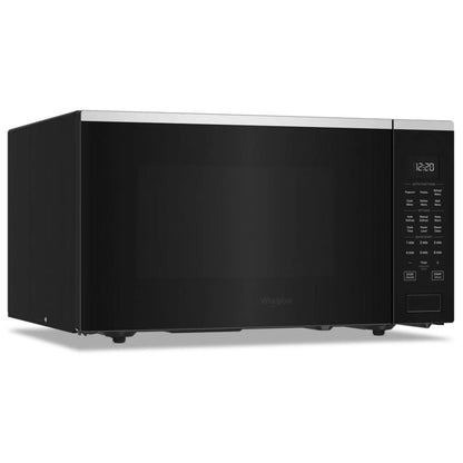 Whirlpool YWMCS7022RZ Countertop Microwave, 1.6 cu. ft. Capacity, 1,100 W Watts, 12.25 inch Height, FingerPrint Resistant Stainless Steel colour