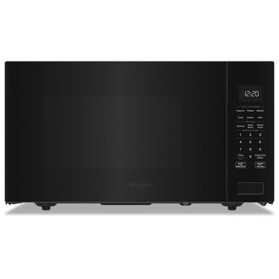Whirlpool YWMCS7022SB Countertop Microwave, 22 inch Exterior Width, 1.6 cu. ft. Capacity, 1,100 W Watts, Black colour