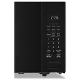 Whirlpool YWMCS7022SB Countertop Microwave, 22 inch Exterior Width, 1.6 cu. ft. Capacity, 1,100 W Watts, Black colour