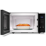 Whirlpool YWMCS7022SZ Countertop Microwave, 22 inch Exterior Width, 1.6 cu. ft. Capacity, 1,100 W Watts, FingerPrint Resistant Stainless Steel colour