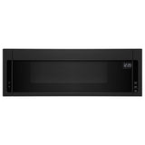 Whirlpool YWML55011HB Over the Range Microwave, 30 inch Exterior Width, 1.1 cu. ft. Capacity, 400 CFM, 900 W Watts, Halogen , Black colour