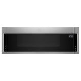 Whirlpool YWML55011HS Over the Range Microwave, 30 inch Exterior Width, 1.1 cu. ft. Capacity, 400 CFM, 900 W Watts, Halogen , Stainless Steel colour