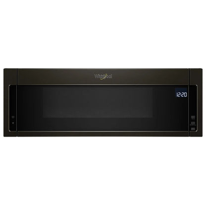 Whirlpool YWML75011HV Over the Range Microwave, 30 inch Exterior Width, 1.1 cu. ft. Capacity, 400 CFM, 1000 W Watts, LED, 10 5/16 inch Height, Black Stainless Steel colour