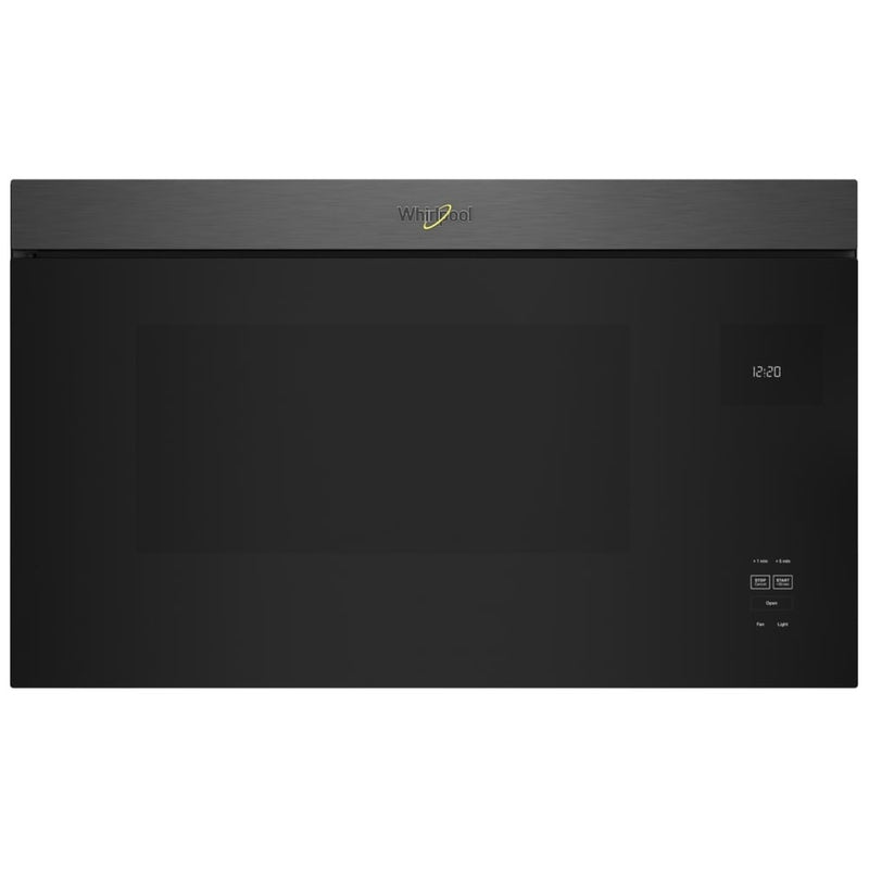 Whirlpool YWMMF5930PV Over the Range Microwave, 30 inch Exterior Width, 1.1 cu. ft. Capacity, 300 CFM, 1,000 W Watts, LED, Black Stainless Steel colour