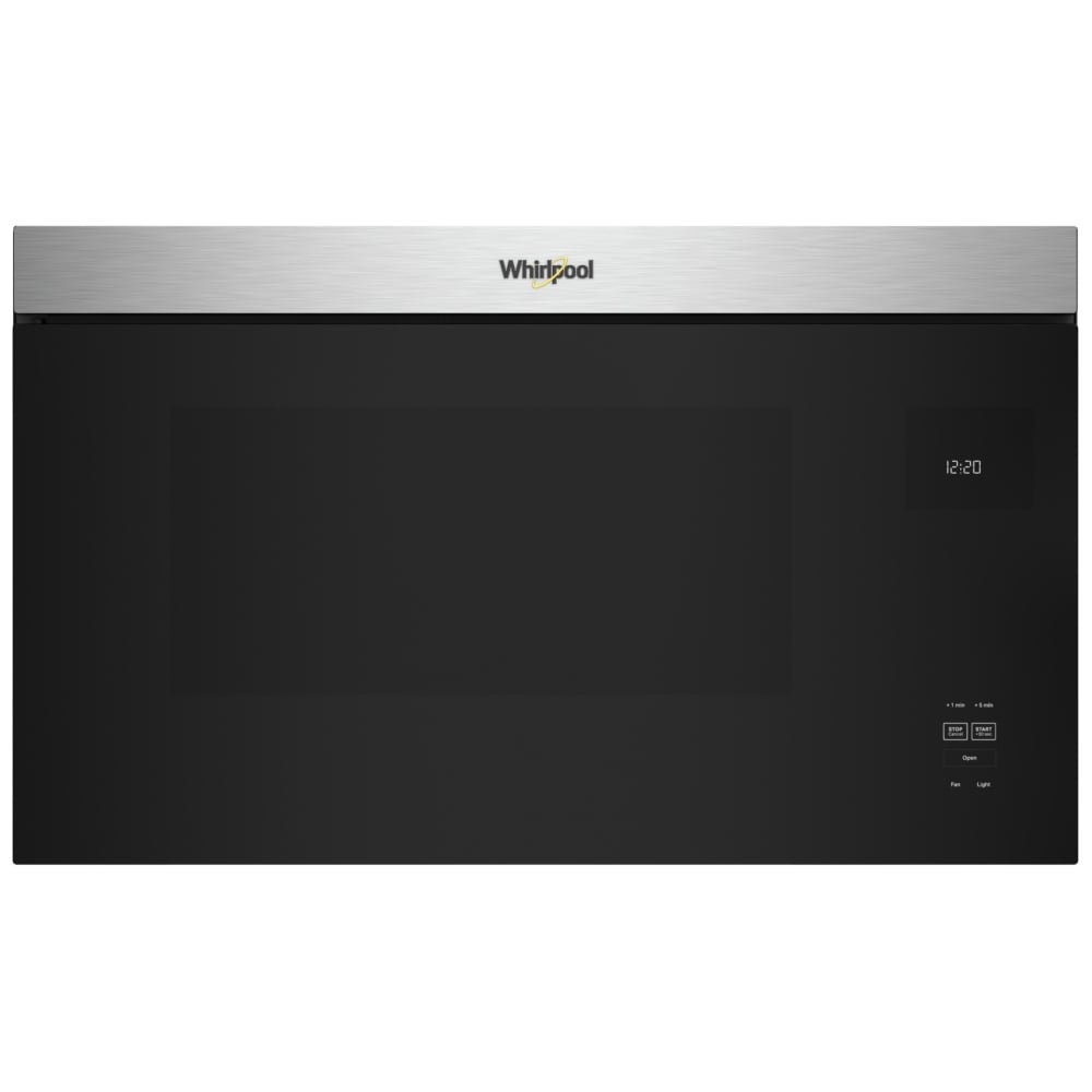Whirlpool YWMMF5930PZ Over the Range Microwave, 30 inch Exterior Width, 1.1 cu. ft. Capacity, 300 CFM, 1,000 W Watts, LED, Stainless Steel colour