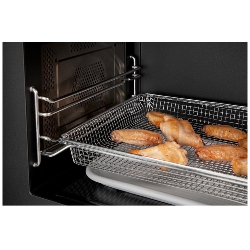 Whirlpool YWMMF7330RZ Over the Range Microwave, 30 inch Exterior Width, 1.1 cu. ft. Capacity, Stainless Steel colour Air Fry/Roast/Grill Mode