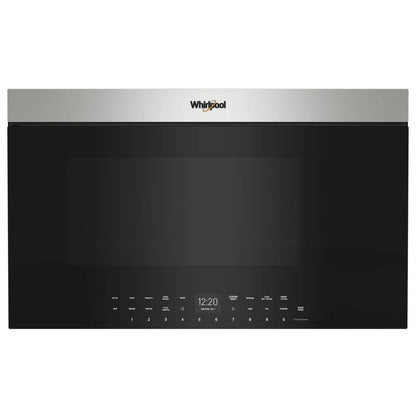 Whirlpool YWMMF7330RZ Over the Range Microwave, 30 inch Exterior Width, 1.1 cu. ft. Capacity, 400 CFM, Convection, 900 W Watts, LED, 17.88 inch Height, Stainless Steel colour Air Fry/Roast/Grill Mode