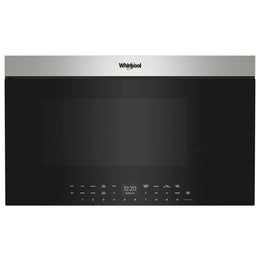 Whirlpool YWMMF7330RZ Over the Range Microwave, 30 inch Exterior Width, 1.1 cu. ft. Capacity, 400 CFM, Convection, 900 W Watts, LED, Stainless Steel colour