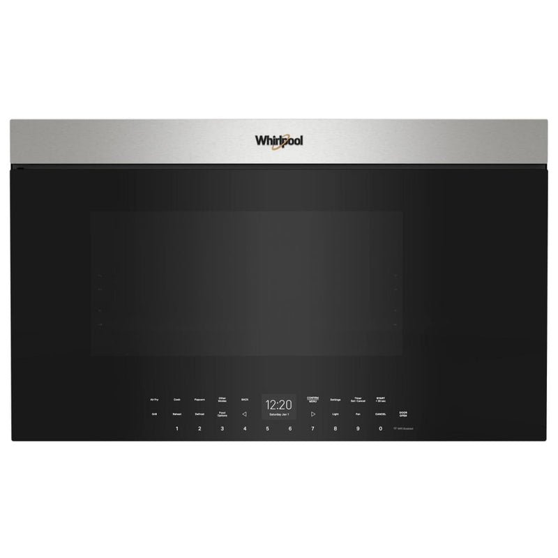 Whirlpool YWMMF7330RZ Over the Range Microwave, 30 inch Exterior Width, 1.1 cu. ft. Capacity, 400 CFM, Convection, 900 W Watts, LED, Stainless Steel colour