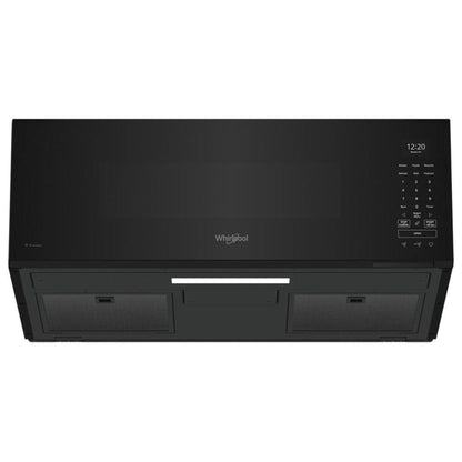 Whirlpool YWML75011HB Over the Range Microwave, 30 inch Exterior Width, 1.1 cu. ft. Capacity, 400 CFM, 1000 W Watts, LED, 10 5/16 inch Height, Black colour