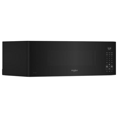 Whirlpool YWML75011HB Over the Range Microwave, 30 inch Exterior Width, 1.1 cu. ft. Capacity, 400 CFM, 1000 W Watts, LED, 10 5/16 inch Height, Black colour