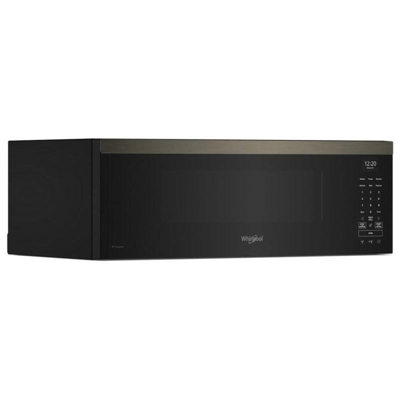 Whirlpool YWMML5530RV Over the Range Microwave, 30 inch Exterior Width, 1.1 cu. ft. Capacity, 450 CFM, 1,000 W Watts, LED, Black Stainless Steel colour