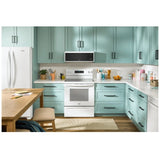 Whirlpool YWMML5530RW Over the Range Microwave, 30 inch Exterior Width, 1.1 cu. ft. Capacity, 450 CFM, 1,000 W Watts, LED, White colour