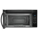 Whirlpool YWMMS3130RB Over the Range Microwave, 30 inch Exterior Width, 1.7 cu. ft. Capacity, 300 CFM, 900 W Watts, Incandescent , Black colour